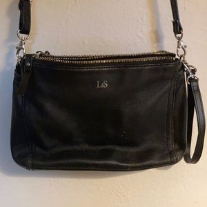 Black Lo & Sons Pearl Crossbody Bag